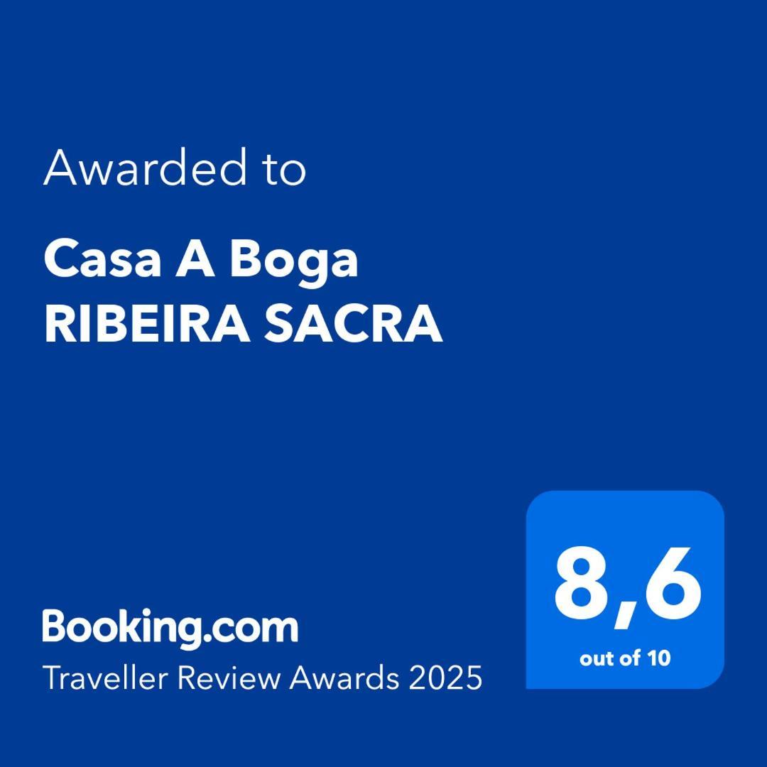 Casa A Boga Ribeira Sacra Villa Abeleda Eksteriør bilde